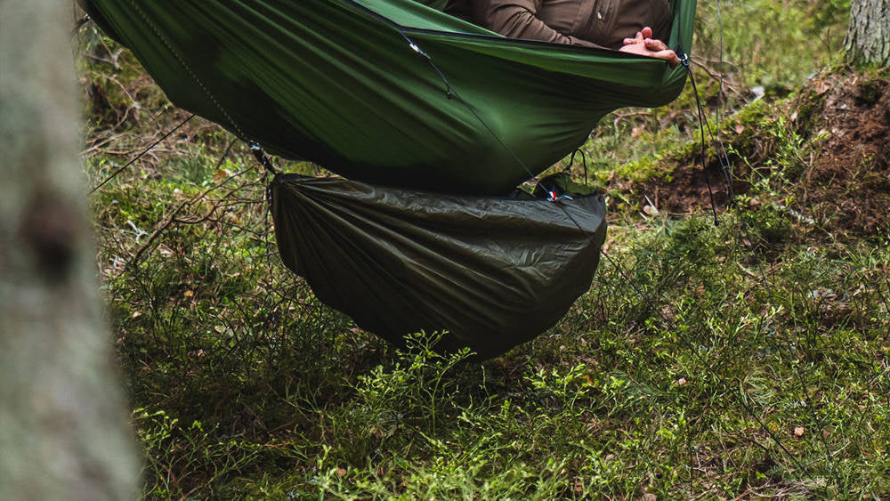 Hamak sprzętowy Lesovik HUBA - Mayfly Green