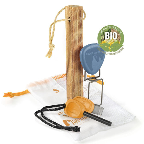 FireLighting Kit BIO - HazyBlue / RustyOrange