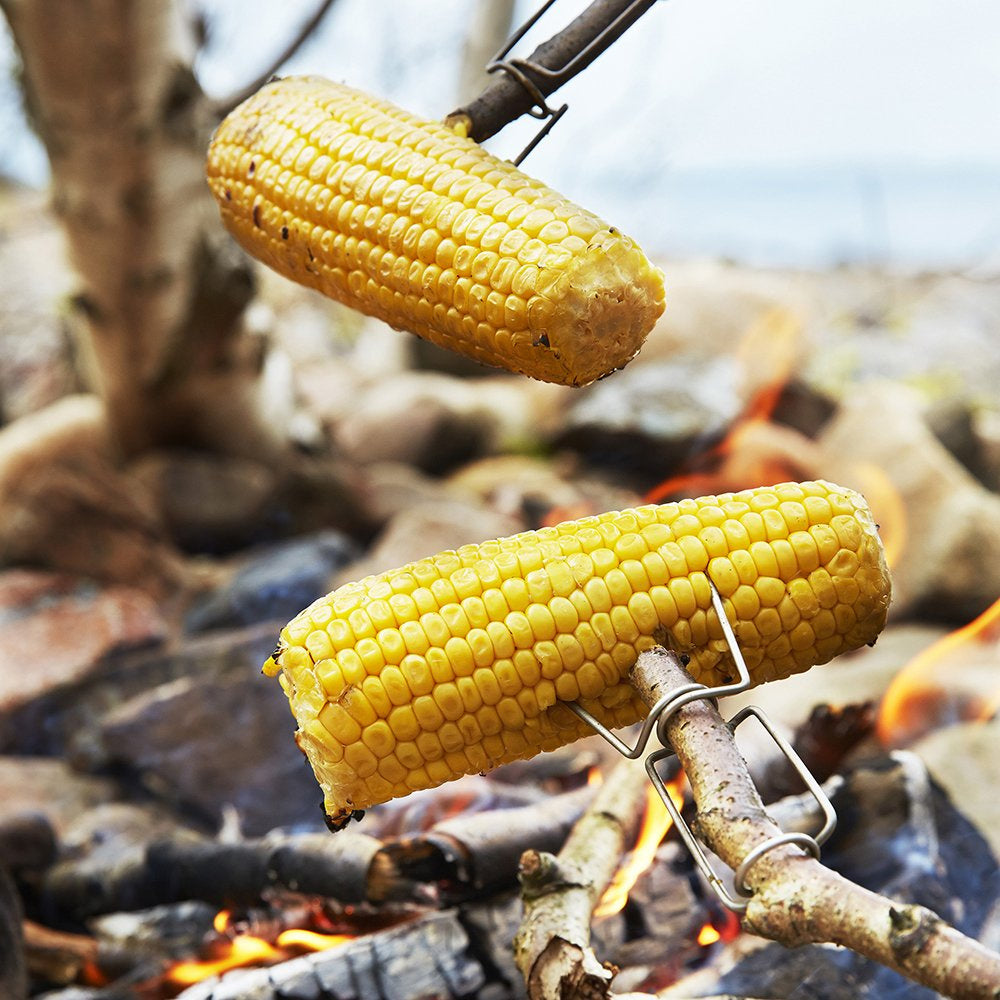 Szpic do pieczenia Light My Fire Grandpa's FireFork BIO 2-pack - MustyYellow / HazyBlue