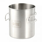 Kubek ze stali nierdzewnej ze składanym uchwytem M-Tac 450 ml