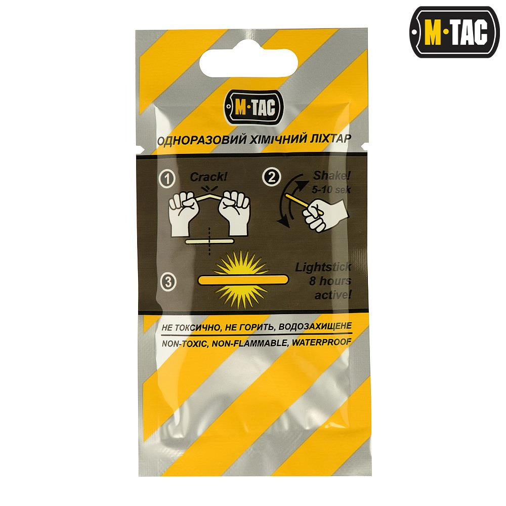 Oświetlenie chemiczne M-Tac Lightstick - 4,5х40 - Czerwony - 10 szt