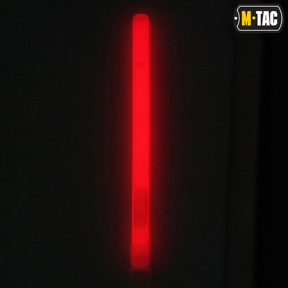 Światło chemiczne M-Tac Lightstick - 15 cm - Czerwony - 711500424-R