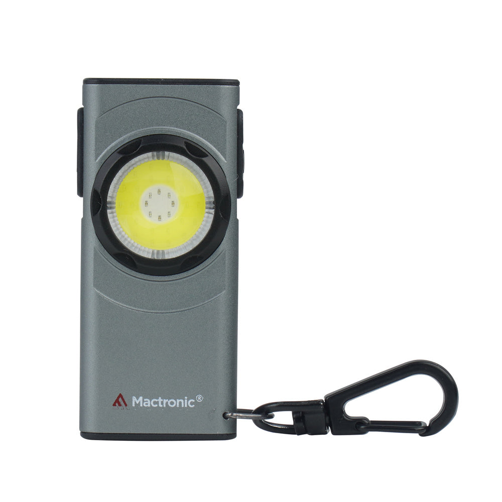 Latarka brelok Mactronic Flagger Nano - 500 lm - USB-C - Magnes - Szary