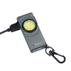 Mactronic Flagger Nano Keychain Flashlight - 500 lm - USB-C - Magnet - Gray