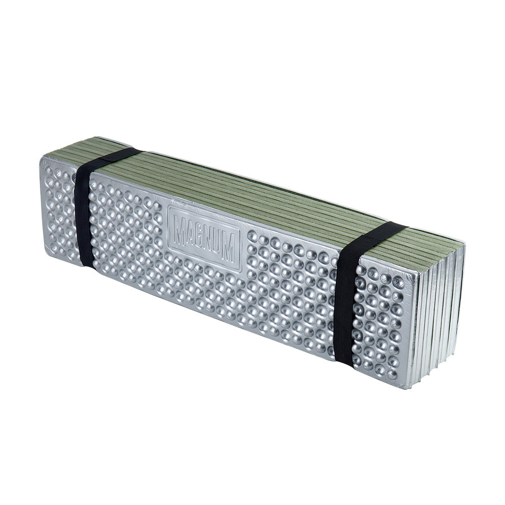 Karimata do spania wojskowa Magnum Matte - 180 x 57 x 1 cm - Srebrny / Olivine - 92800412285