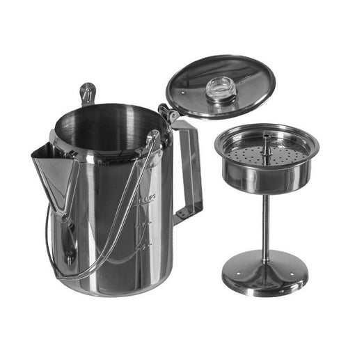 Czajnik / Kawiarka turystyczna z perkolatorem Mil-Tec - 1,2 l