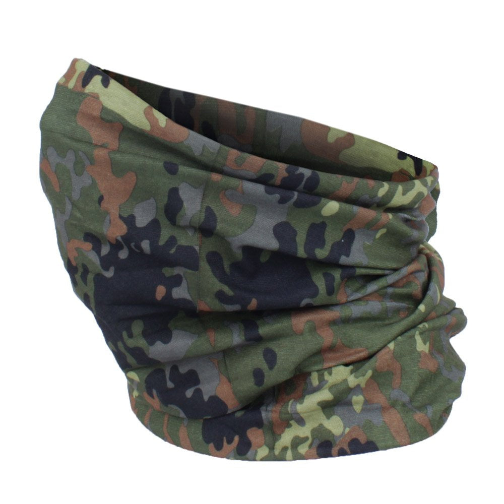 Szalokominiarka / Bandana Mil-Tec - Poliester - Flecktarn