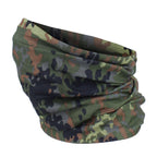 Szalokominiarka / Bandana Mil-Tec - Poliester - Flecktarn