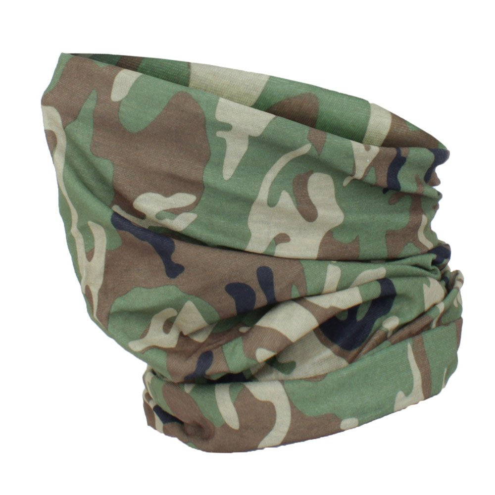 Szalokominiarka / Bandana Mil-Tec - Poliester - Woodland - 12216020