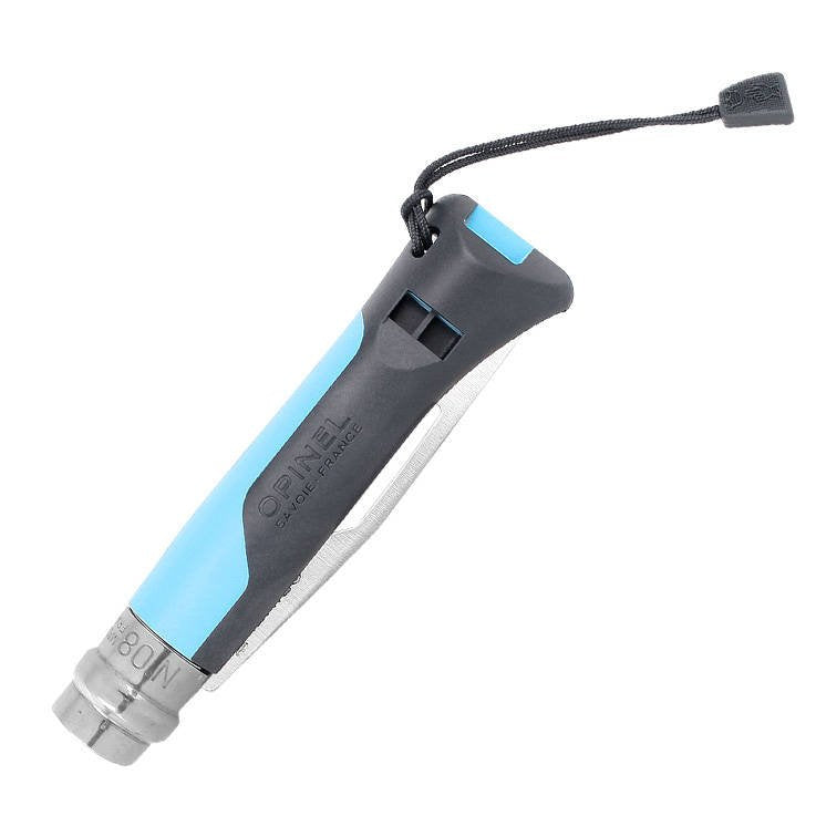 Nóż Opinel N°8 Outdoor - Inox - Niebieski- 001576