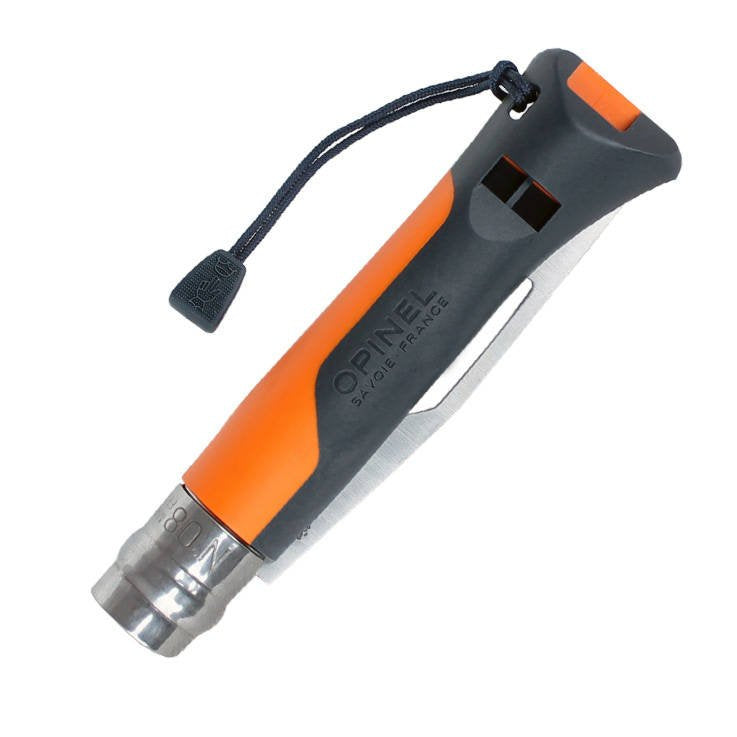 Nóż Opinel N°8 Outdoor - Inox - Pomarańczowy