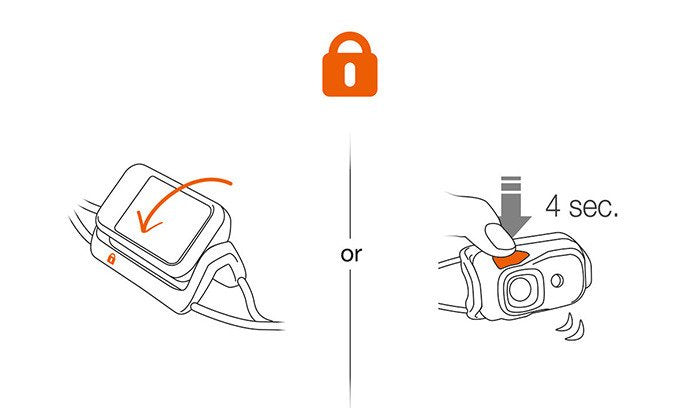 Latarka czołowa Petzl BINDI - Czarny - E102AA00