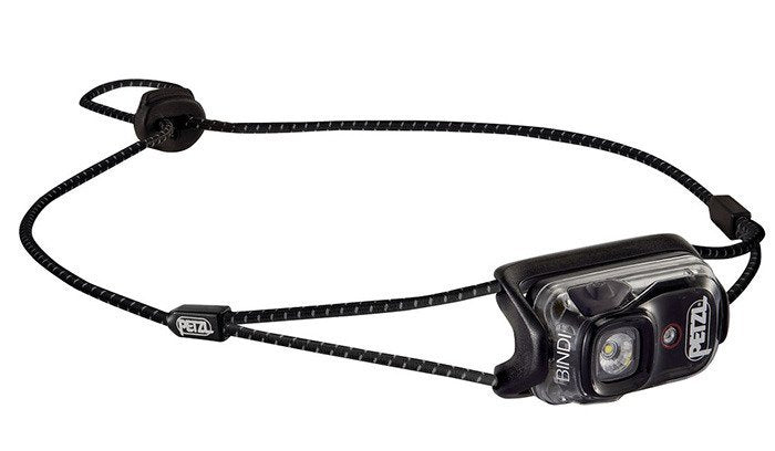 Latarka czołowa Petzl BINDI - Czarny - E102AA00