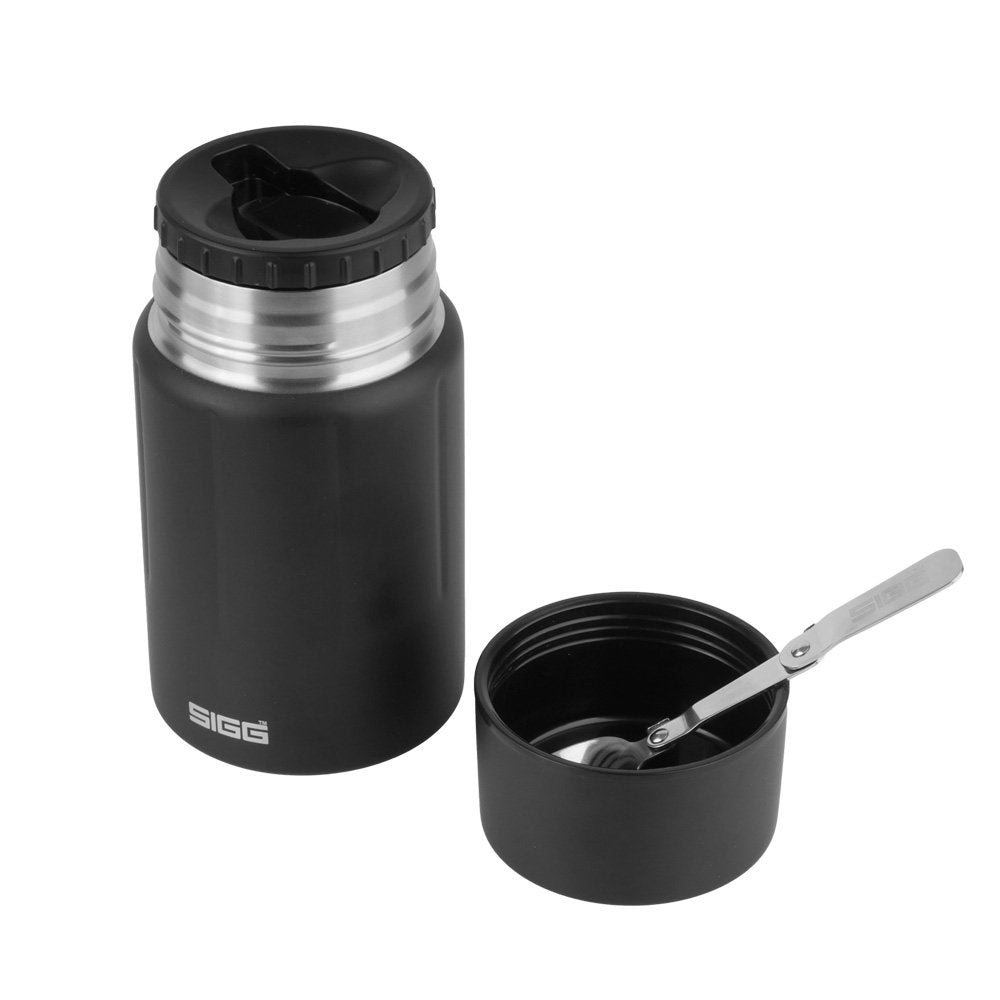 Termos na żywność SIGG Gemstone Obsidian Food Jar - 0.75 L - Czarny