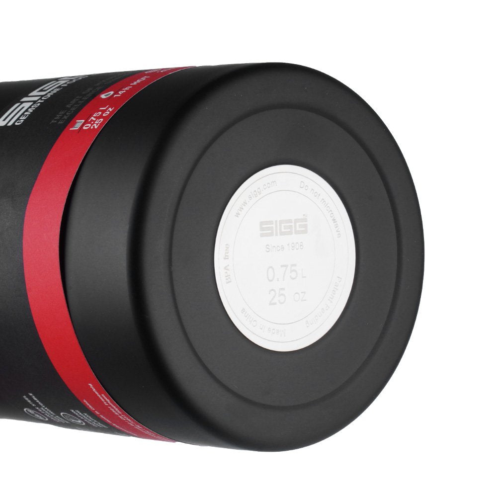 Termos na żywność SIGG Gemstone Obsidian Food Jar - 0.75 L - Czarny