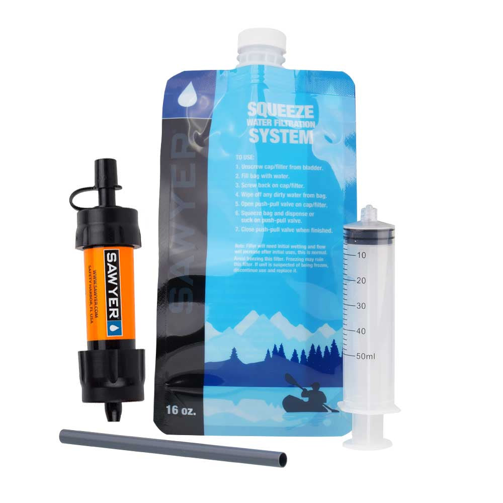 Filtr do wody Sawyer Mini Water Filtration System - Pomarańczowy
