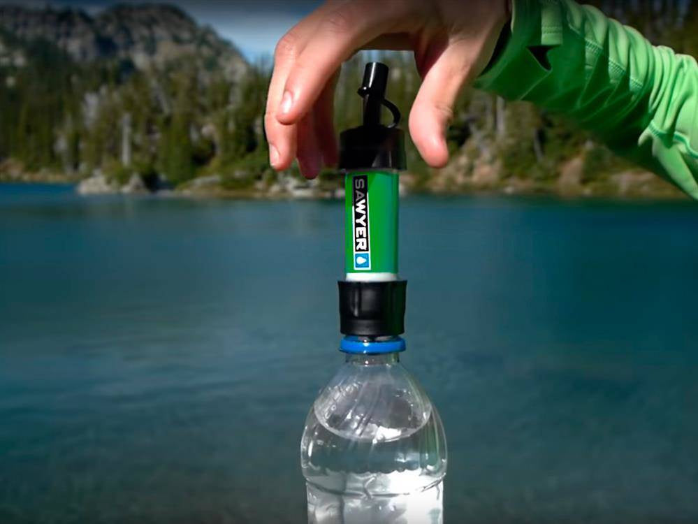 Filtr do wody Sawyer Mini Water Filtration System - Zielony