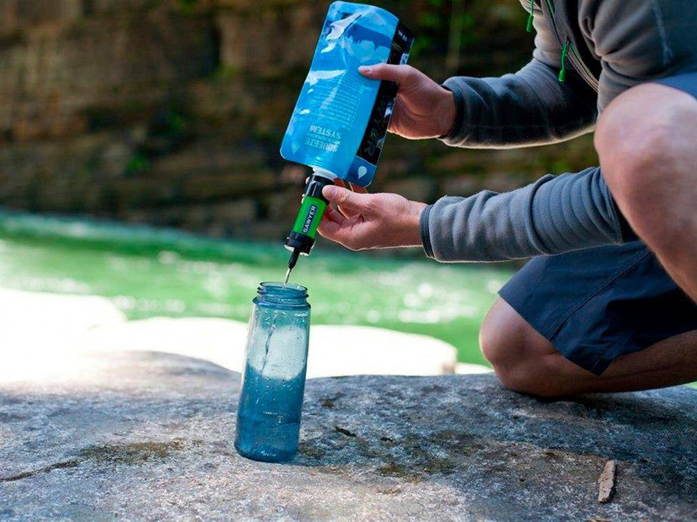 Filtr do wody Sawyer Mini Water Filtration System - Zielony