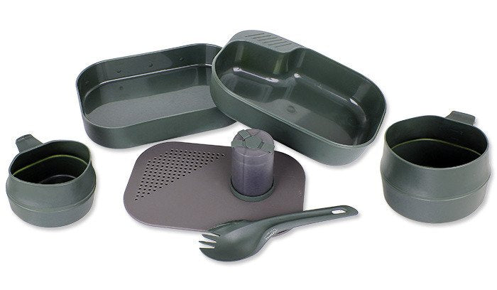 Zestaw biwakowy Wildo Camp-A-Box Complete - Oliwkowy - W10264