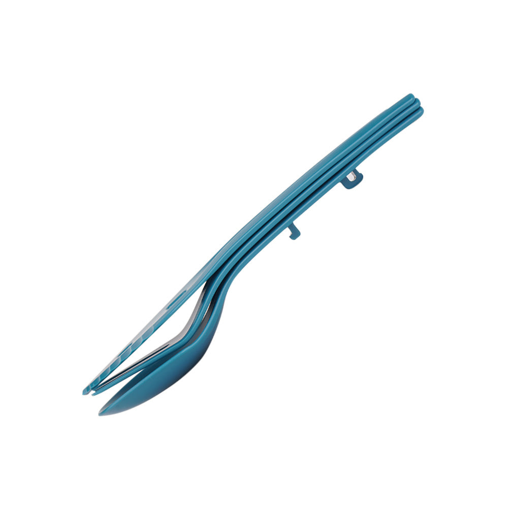 Zestaw sztućców turystycznych Wildo The OCYs - Widelec / Nóż / Łyżka - Zielony - 3201